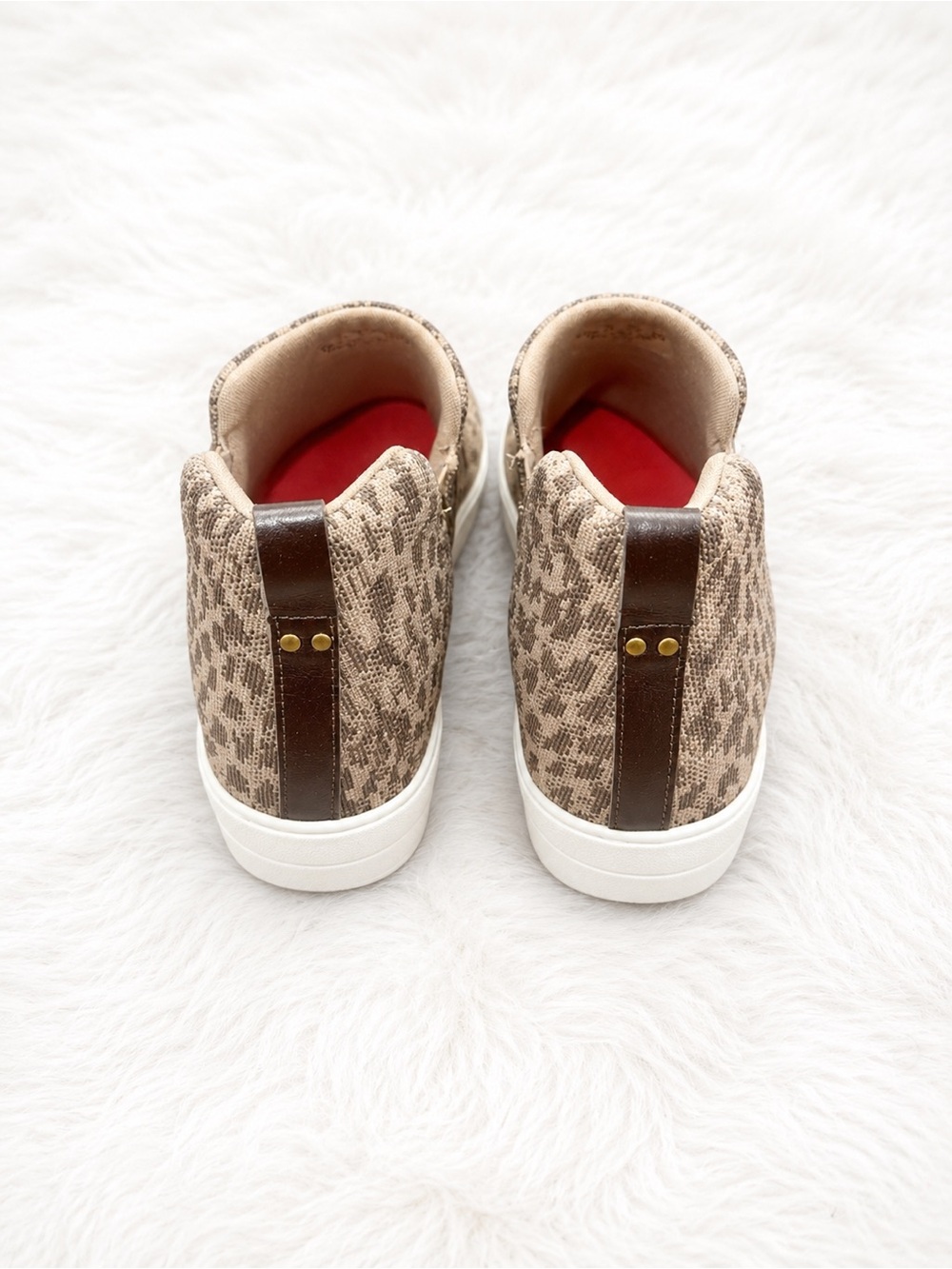 Ryka Surround Fit Leopard Print Slip On Sneakers Women’s 7.5 Animal Print - Picture 6 of 7